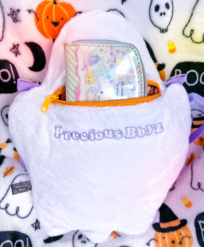 Fluffy Phantom Plush Purse - Shadow Threadz Crypt