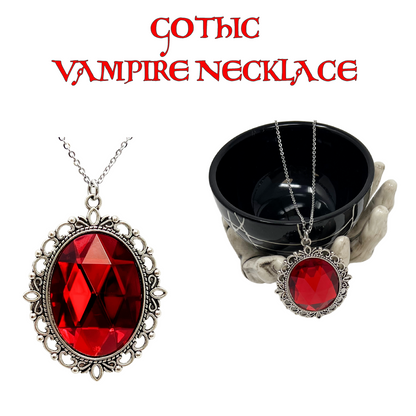 Renaissance Faceted Cameo Necklace