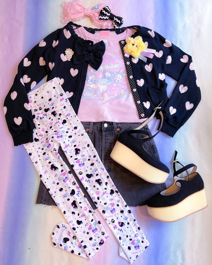 Dottie Dalmatian Unisex Tights - Shadow Threadz Crypt