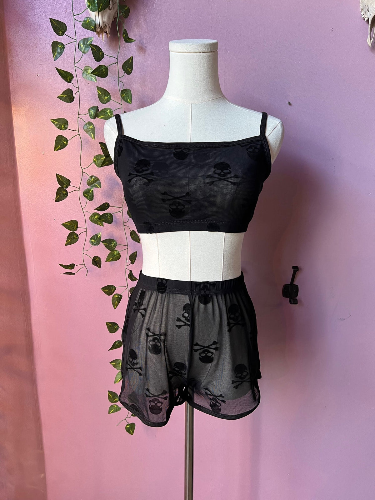 Sinister Skull Bra & Shorts