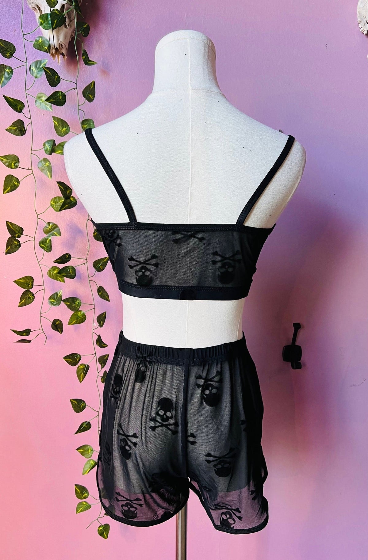 Sinister Skull Bra & Shorts