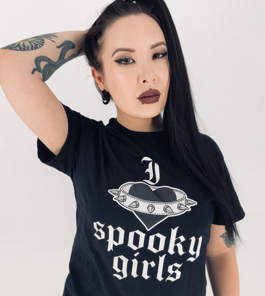 Spooky Love Premium Heavyweight T-Shirt (Unisex)