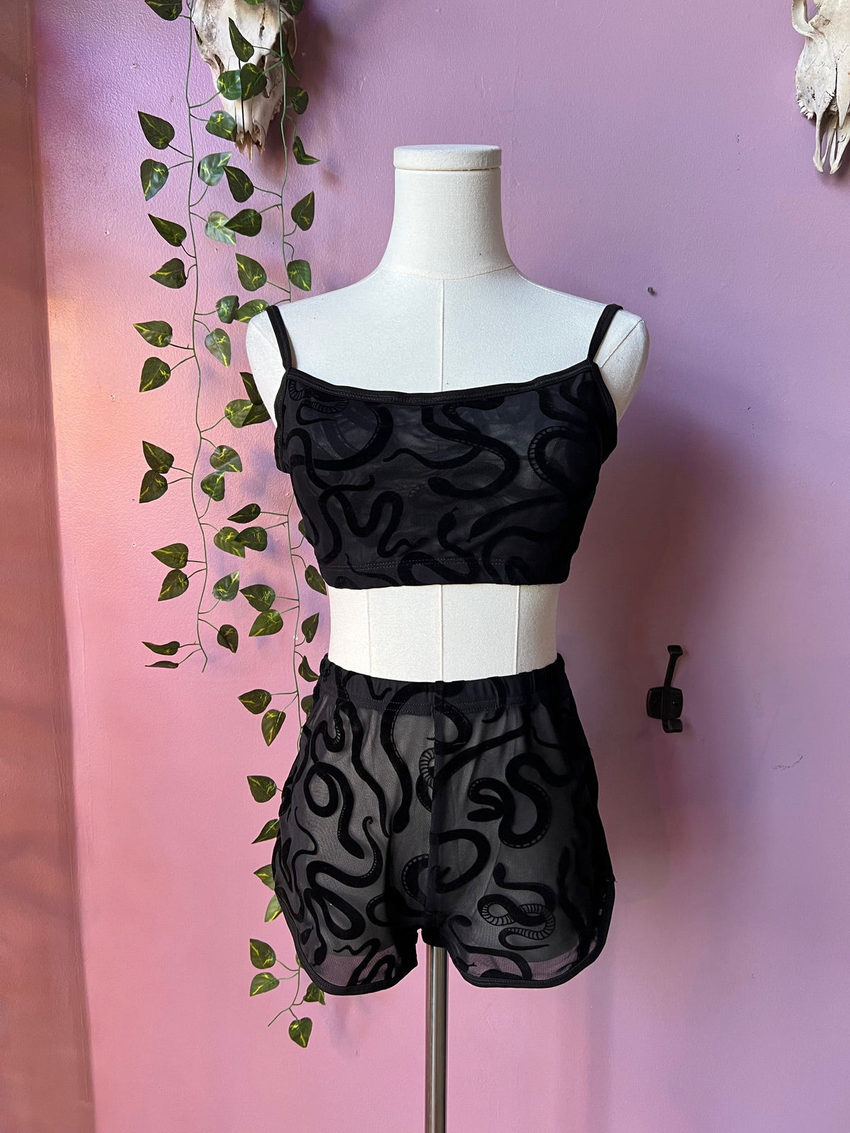 Sinister Serpent Bra & Shorts