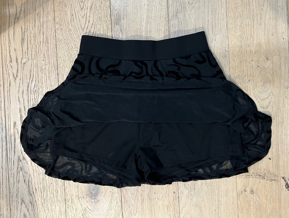 The Morbid Mini Skort - SNAKES -  Built In Shorts