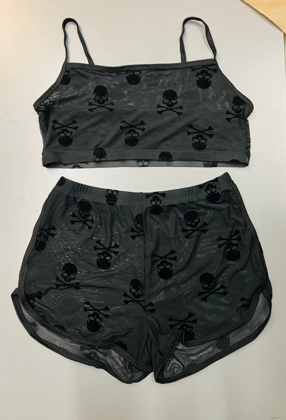 Sinister Skull Bra & Shorts