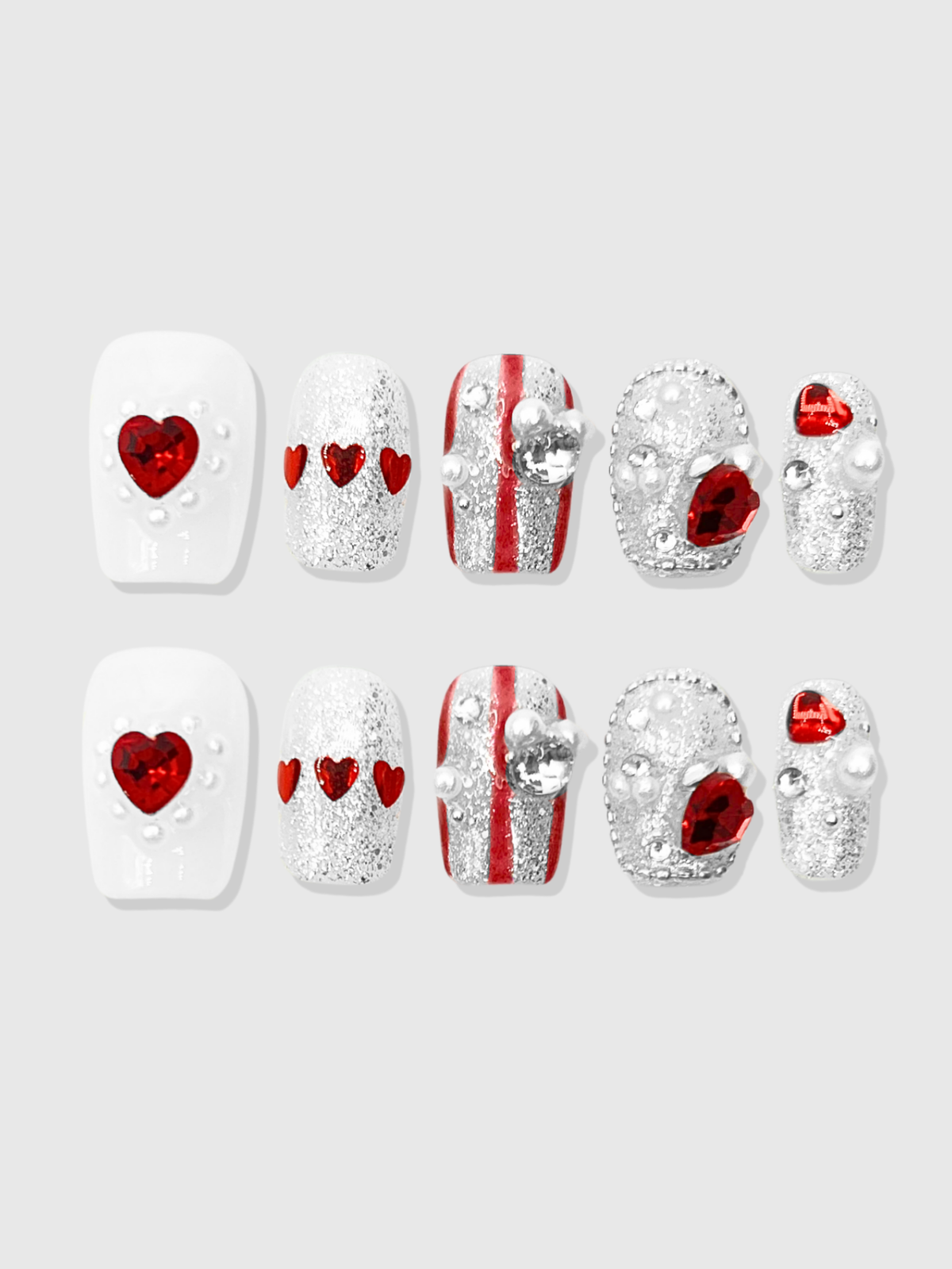 Love Arrow Press On Nails
