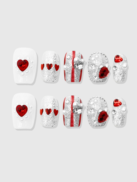Love Arrow Press On Nails