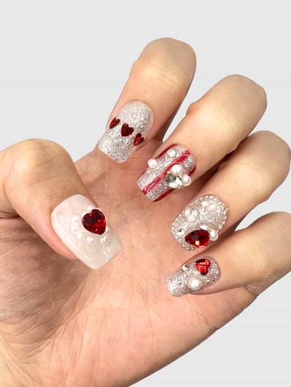 Love Arrow Press On Nails