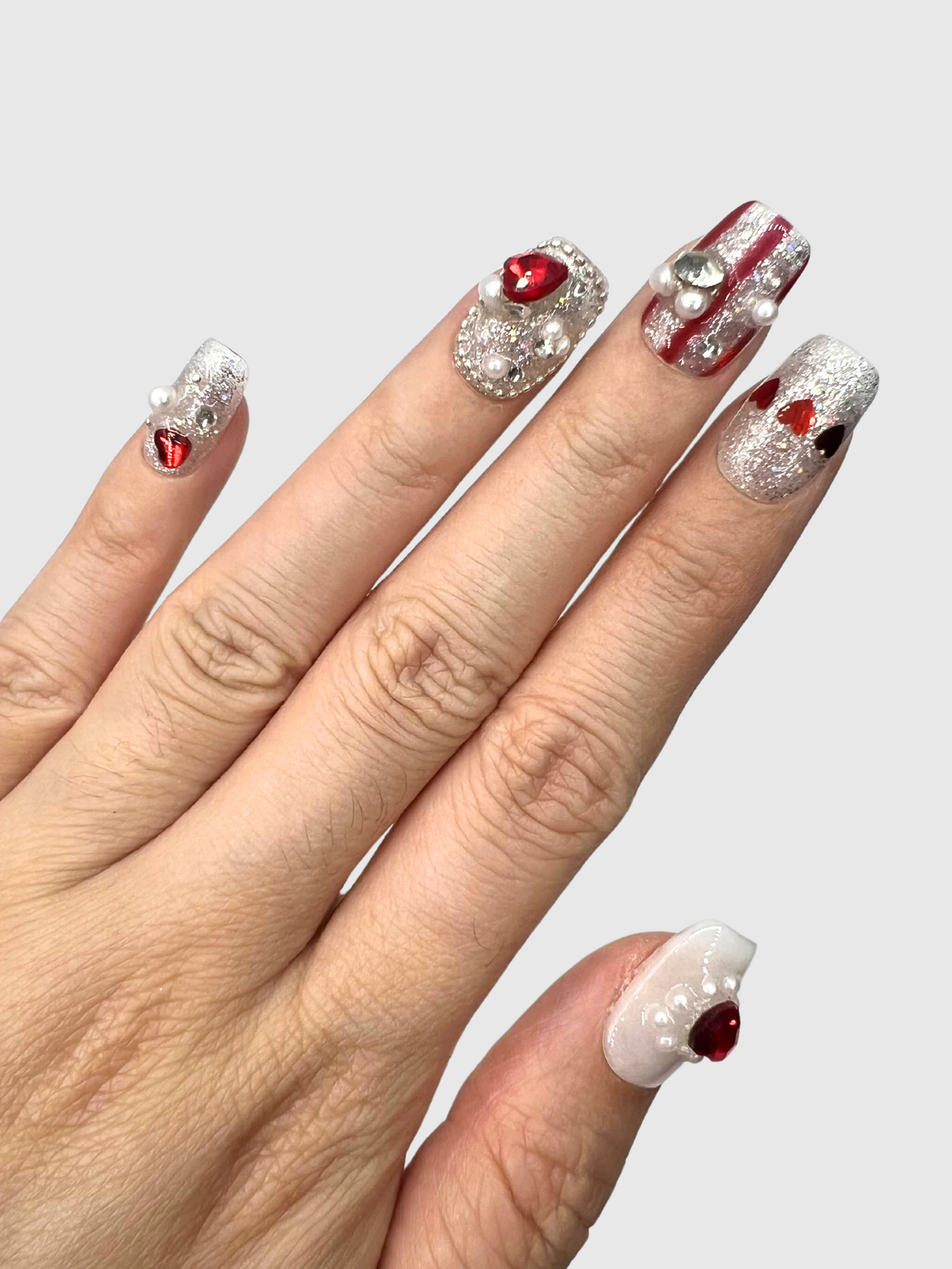 Love Arrow Press On Nails