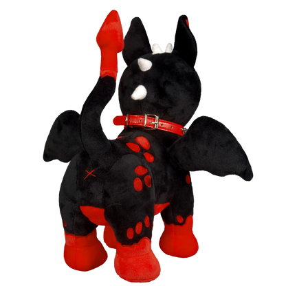 Magma Hellhound Plushie - Shadow Threadz Crypt