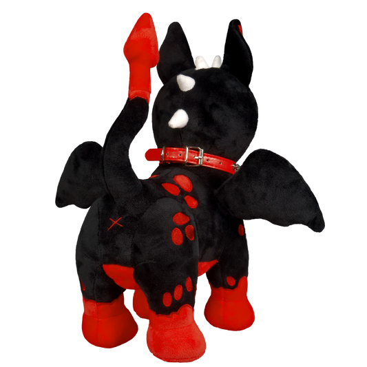 Magma Hellhound Plushie - Shadow Threadz Crypt