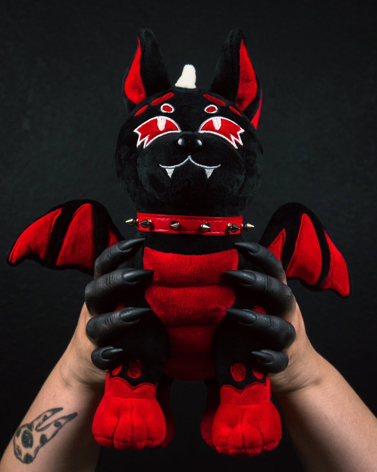 Magma Hellhound Plushie - Shadow Threadz Crypt