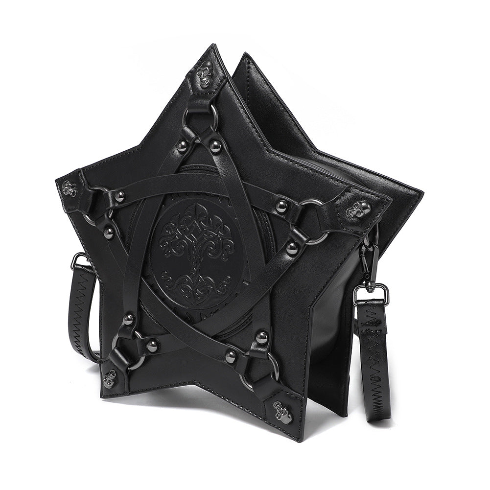 The Ritual Satchel Shoulder Crossbody - Shadow Threadz Crypt