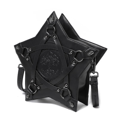 The Ritual Satchel Shoulder Crossbody - Shadow Threadz Crypt