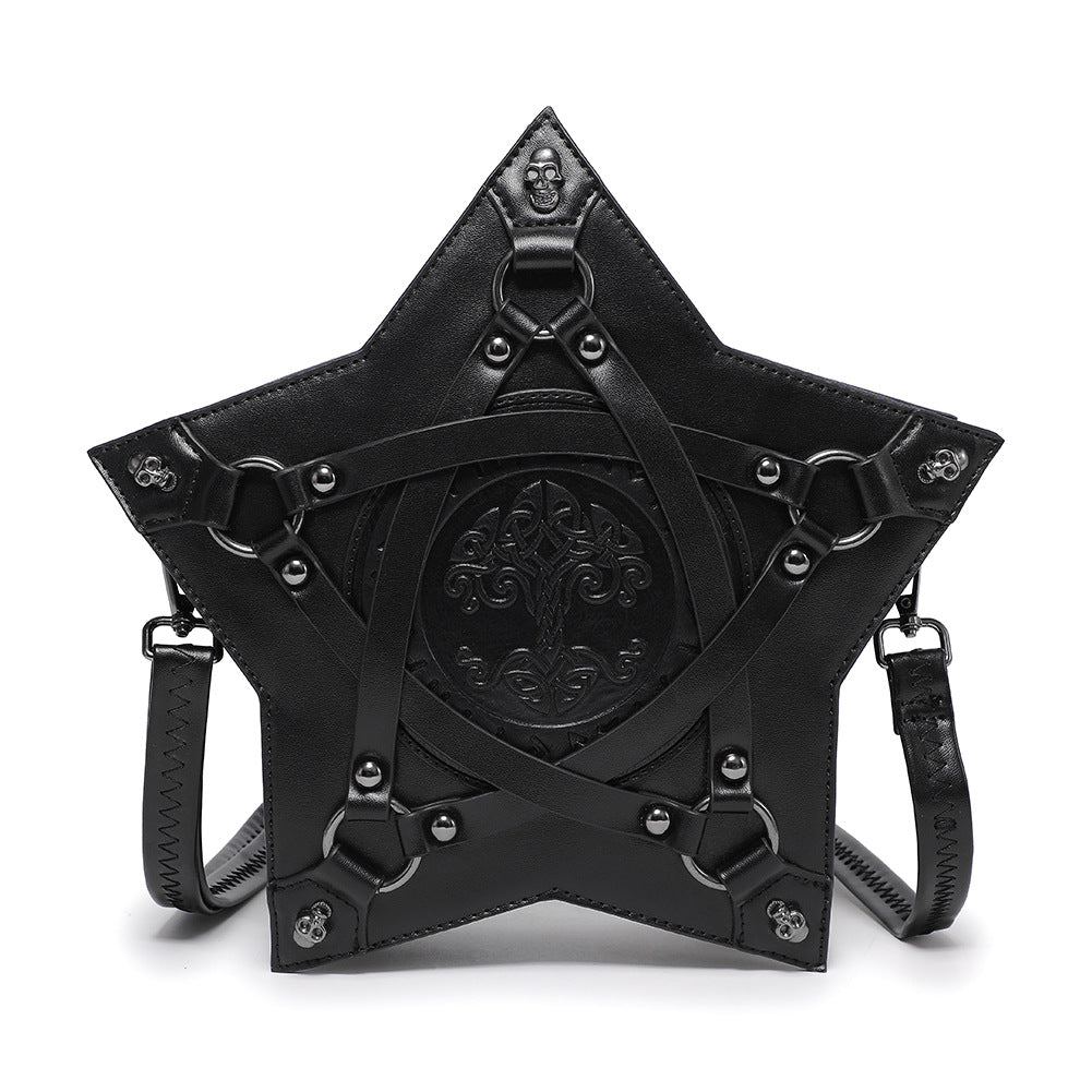 The Ritual Satchel Shoulder Crossbody - Shadow Threadz Crypt