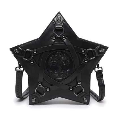 The Ritual Satchel Shoulder Crossbody - Shadow Threadz Crypt