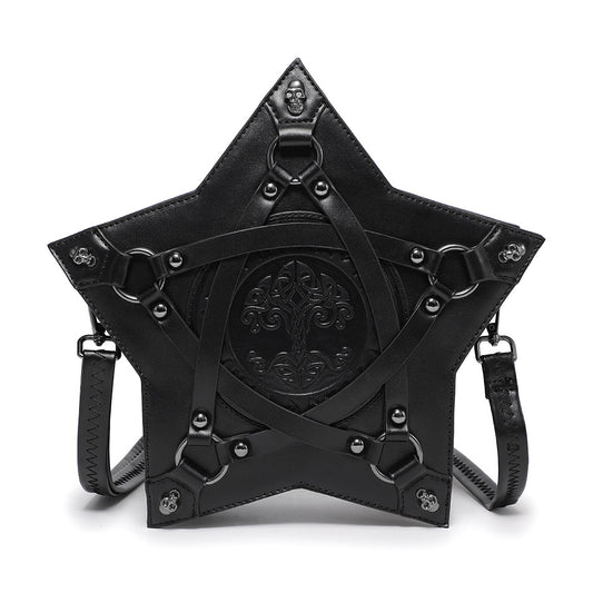The Ritual Satchel Shoulder Crossbody - Shadow Threadz Crypt