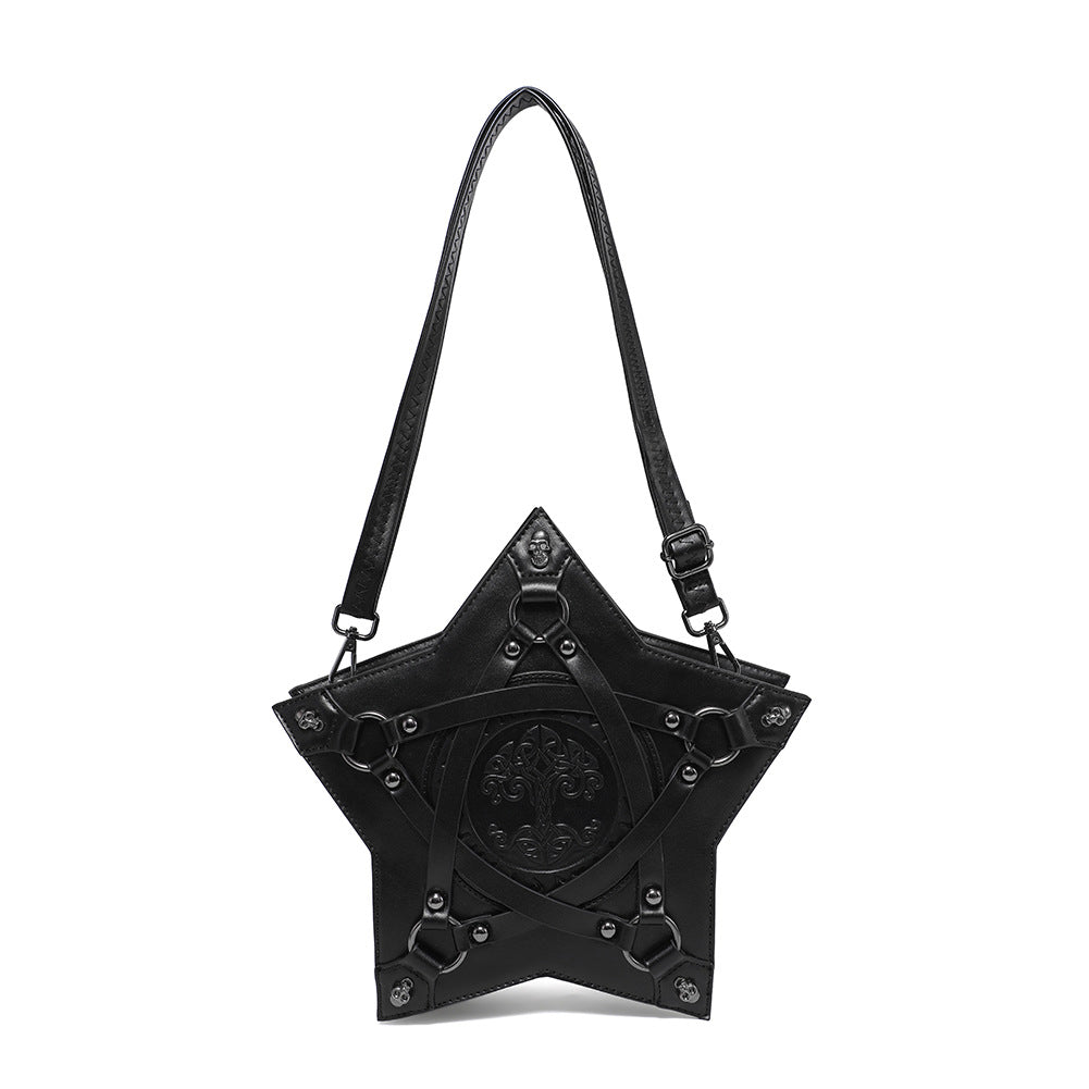 The Ritual Satchel Shoulder Crossbody - Shadow Threadz Crypt