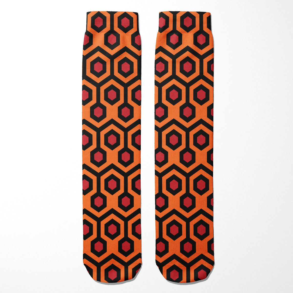 Overlook Hotel Carpet Socks