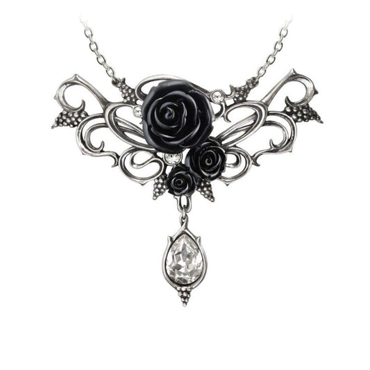 Bacchanal Rose Necklace by Alchemy Gothic
