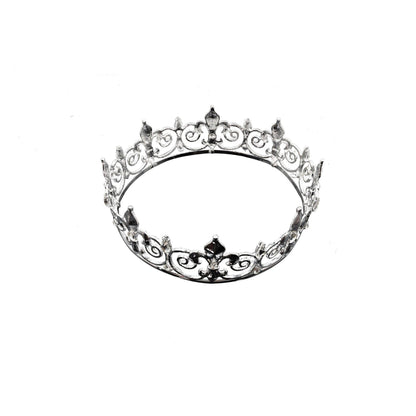 Royalty is Earned Unisex Circular Crown in Gold or Silver