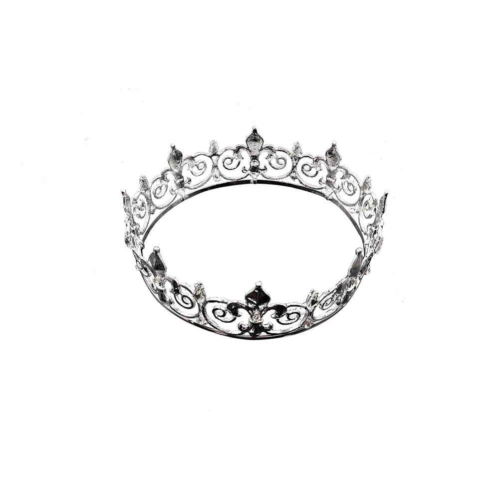 Royalty is Earned Unisex Circular Crown in Gold or Silver