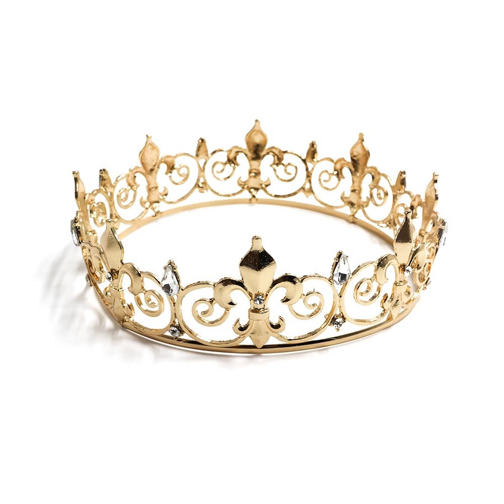 Royalty is Earned Unisex Circular Crown in Gold or Silver