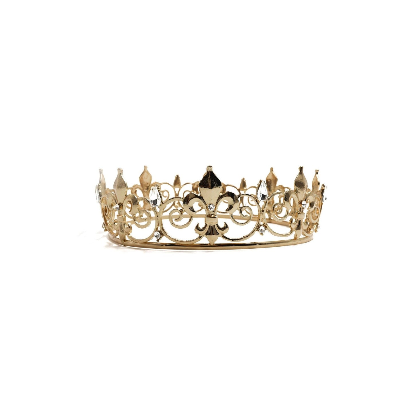 Royalty is Earned Unisex Circular Crown in Gold or Silver
