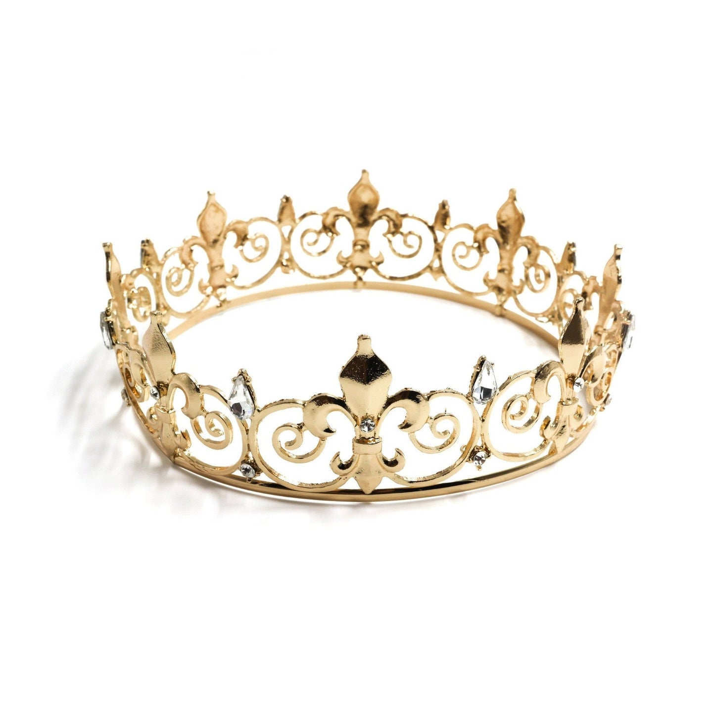 Royalty is Earned Unisex Circular Crown in Gold or Silver