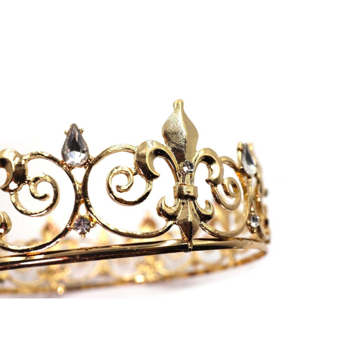 Royalty is Earned Unisex Circular Crown in Gold or Silver