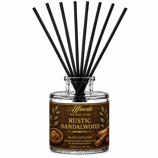 Rustic Sandalwood Reed Diffuser