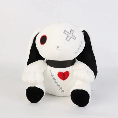 Creepy Goth Bunny Plush - Shadow Threadz Crypt