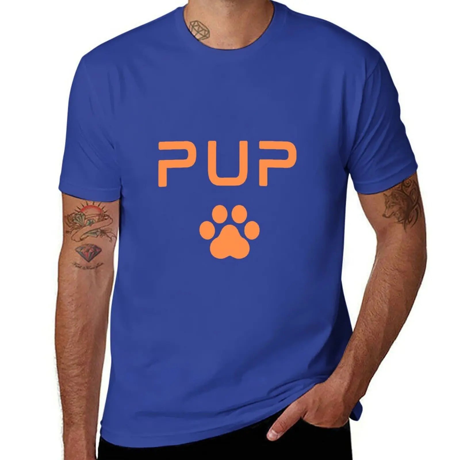 PUP Paw Print Play Tee