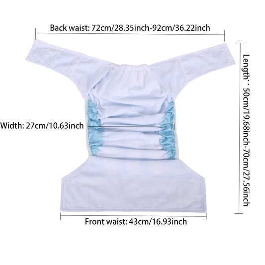 Dark Black ABDL Cloth Diaper - Shadow Threadz Crypt