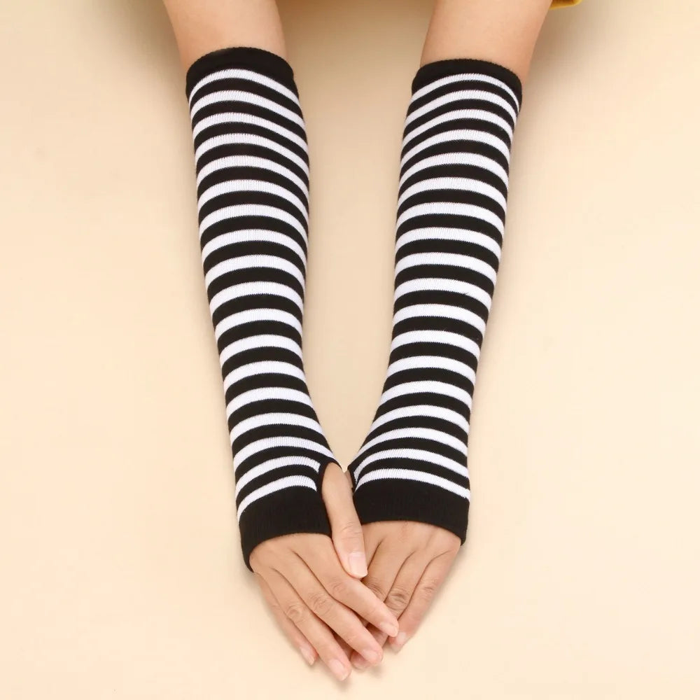 Midnight Veil Arm Warmers & Socks Set (Colors) - Shadow Threadz Crypt