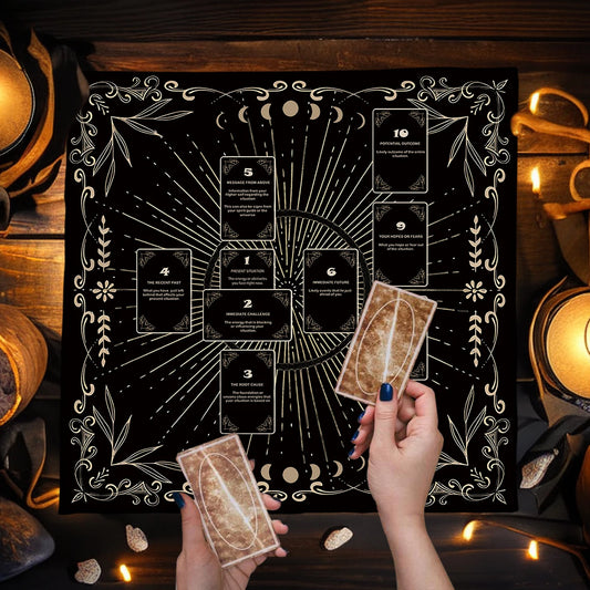 Celtic Cross Tarot Reading Mat