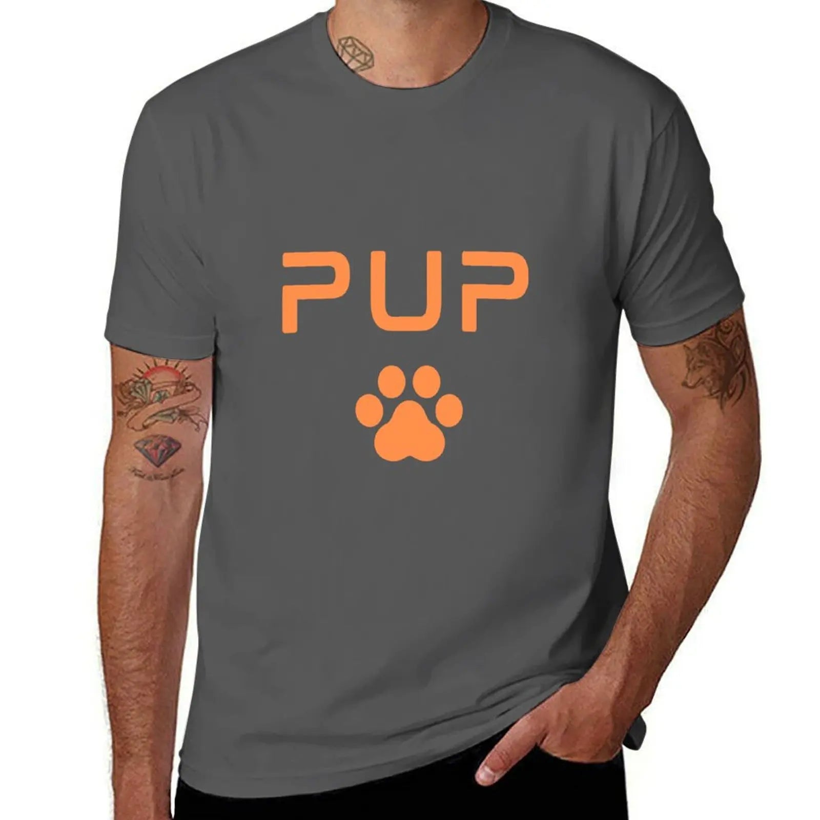 PUP Paw Print Play Tee
