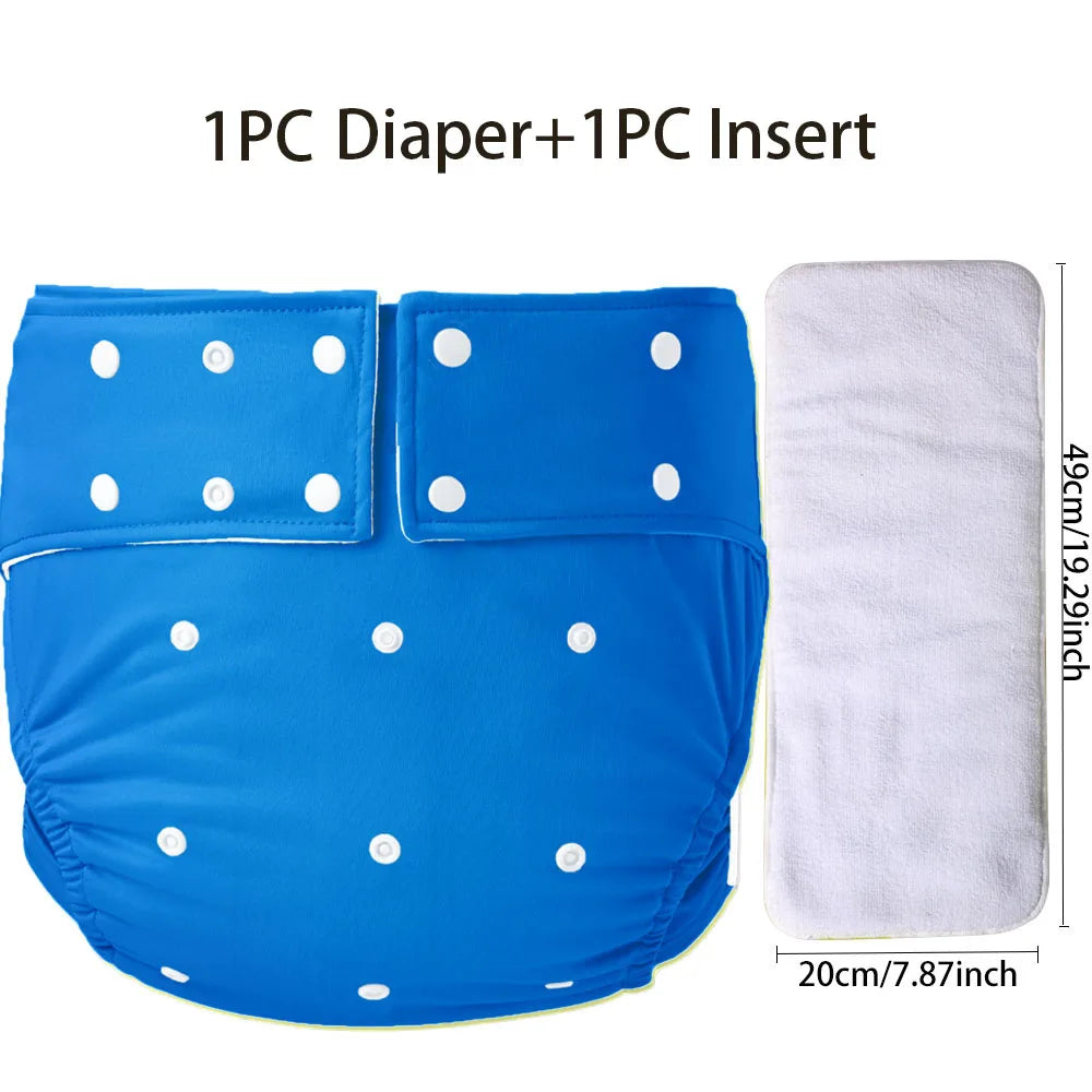 Baby Blue ABDL Cloth Diaper - Shadow Threadz Crypt
