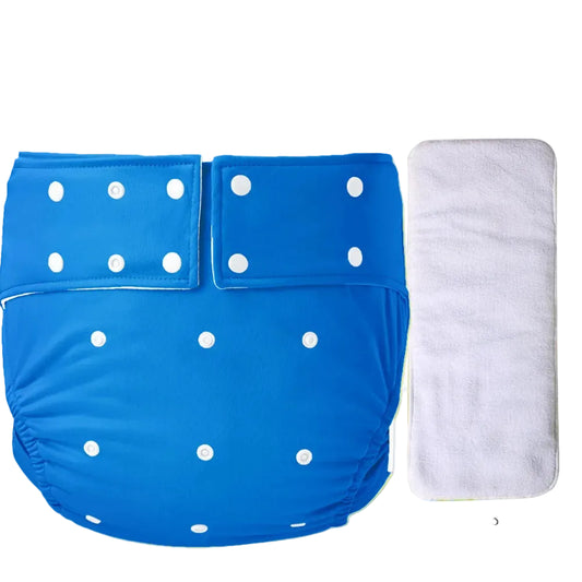 Baby Blue ABDL Cloth Diaper - Shadow Threadz Crypt