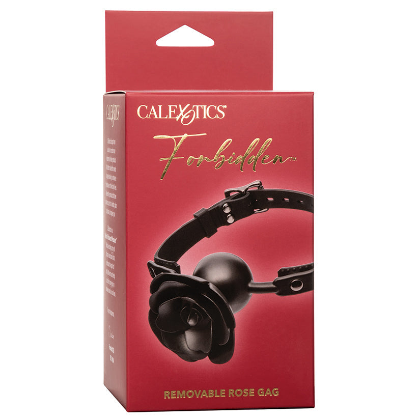 Forbidden Removable Rose Gag - Shadow Threadz Crypt