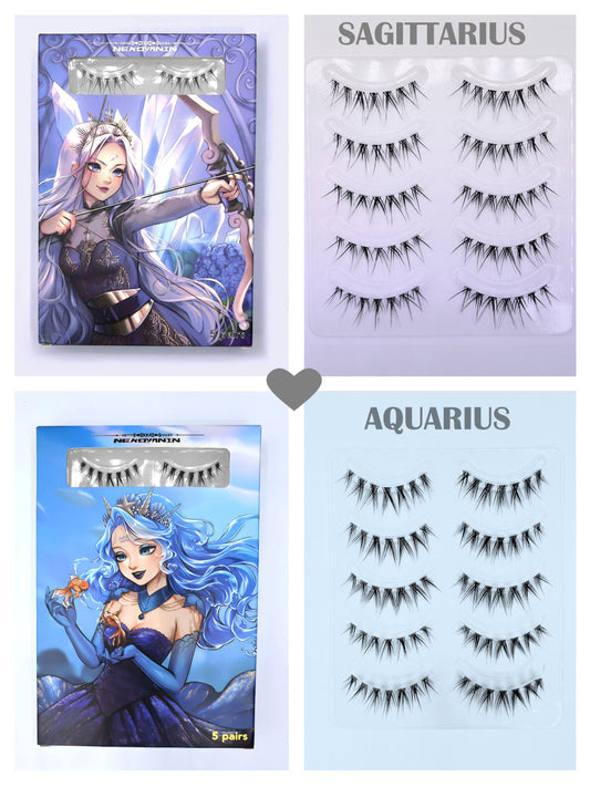 12 Zodiac Manhua/Anime Lashes Bundle