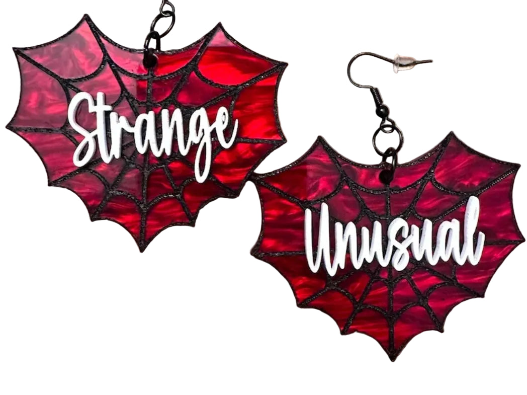 Strange & Unusual Web Earrings