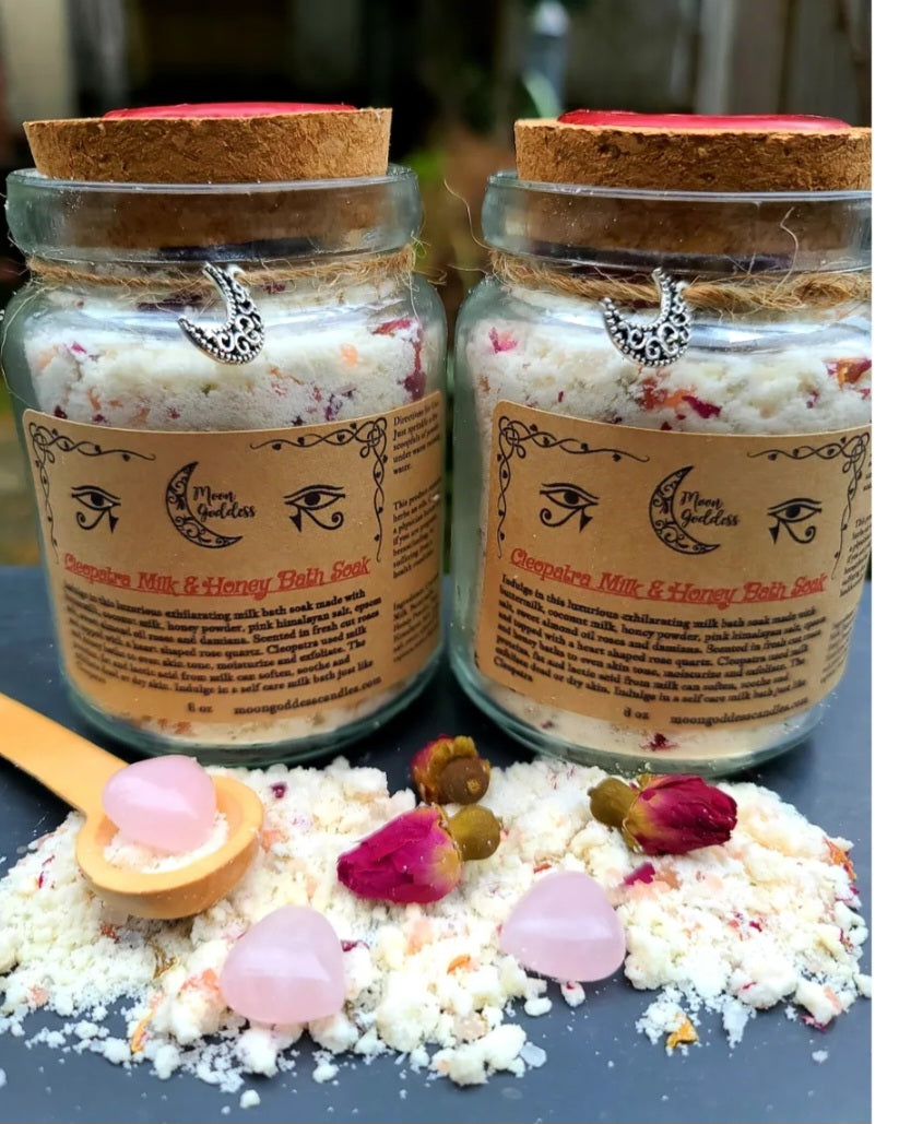 Cleopatra Milk & Honey Bath Soak - Shadow Threadz Crypt