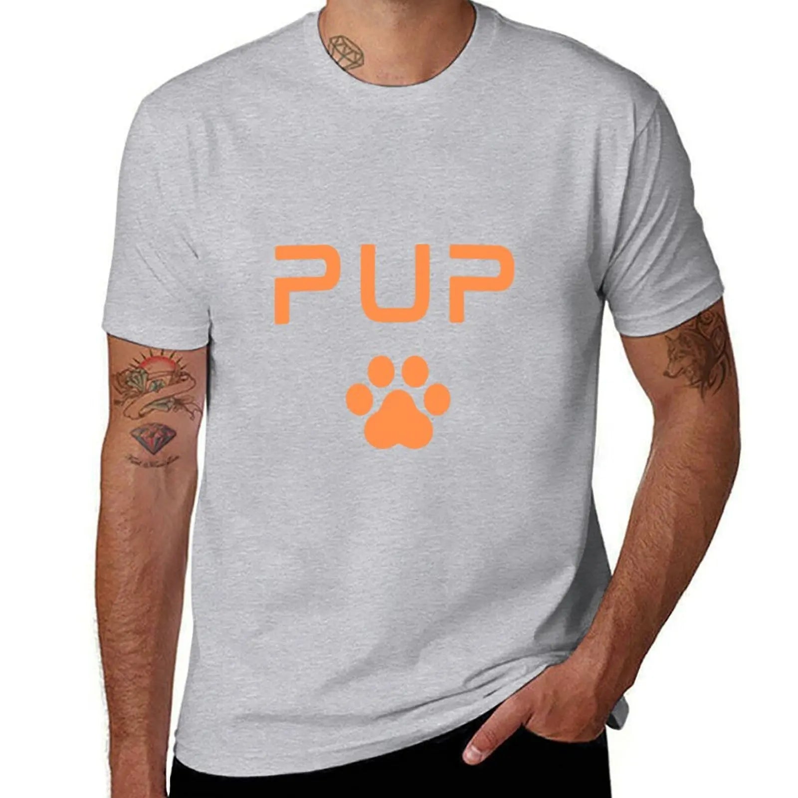 PUP Paw Print Play Tee