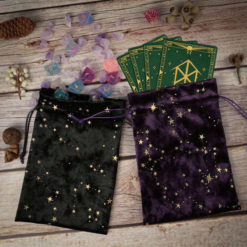 Celestial Velvet Tarot Pouch