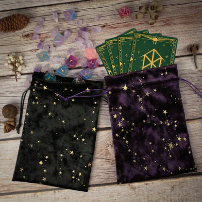 Celestial Velvet Tarot Pouch