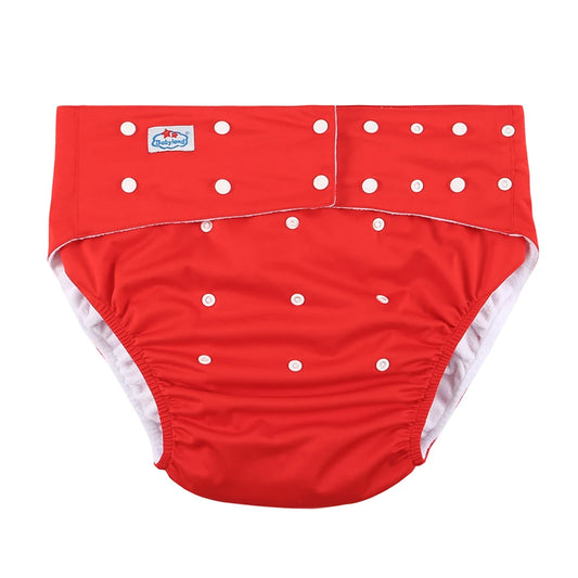 Red ABDL Cloth Diaper - Shadow Threadz Crypt