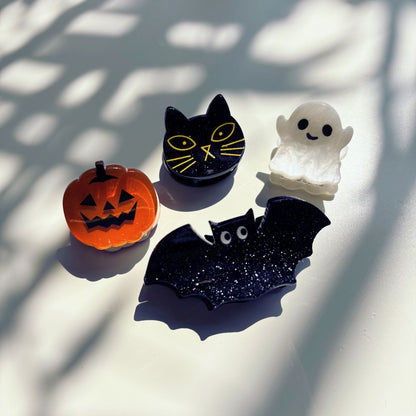 Set of 4 Velvet Claws Mini Spooky Hair Claws