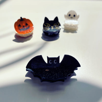 Set of 4 Velvet Claws Mini Spooky Hair Claws