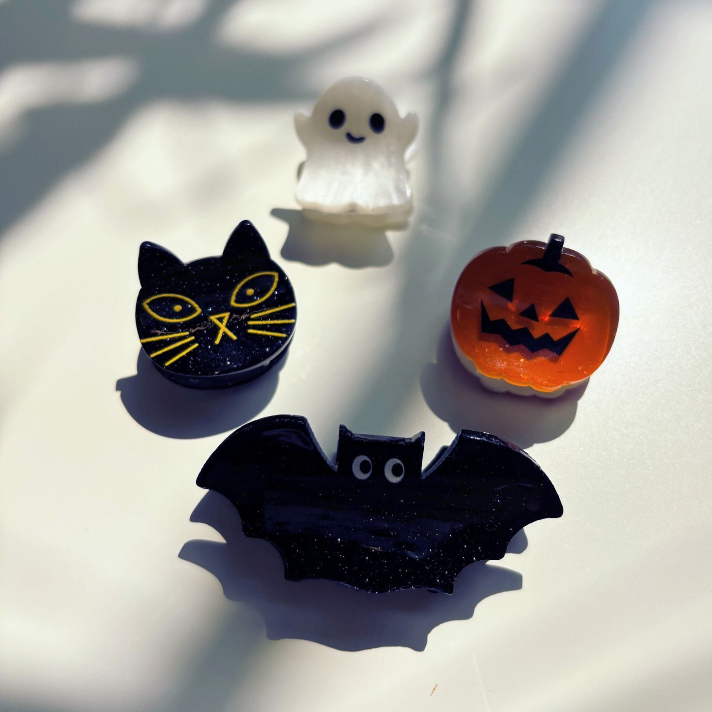 Set of 4 Velvet Claws Mini Spooky Hair Claws